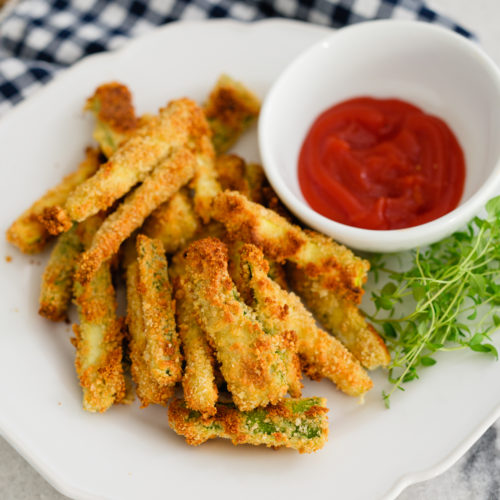 Eva Amurri shares a recipe for Baked Zucchini Fries