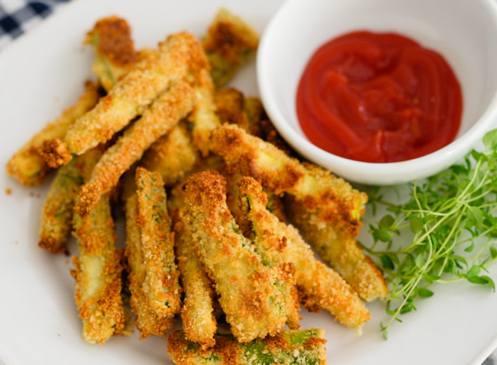 Eva Amurri shares a recipe for Baked Zucchini Fries
