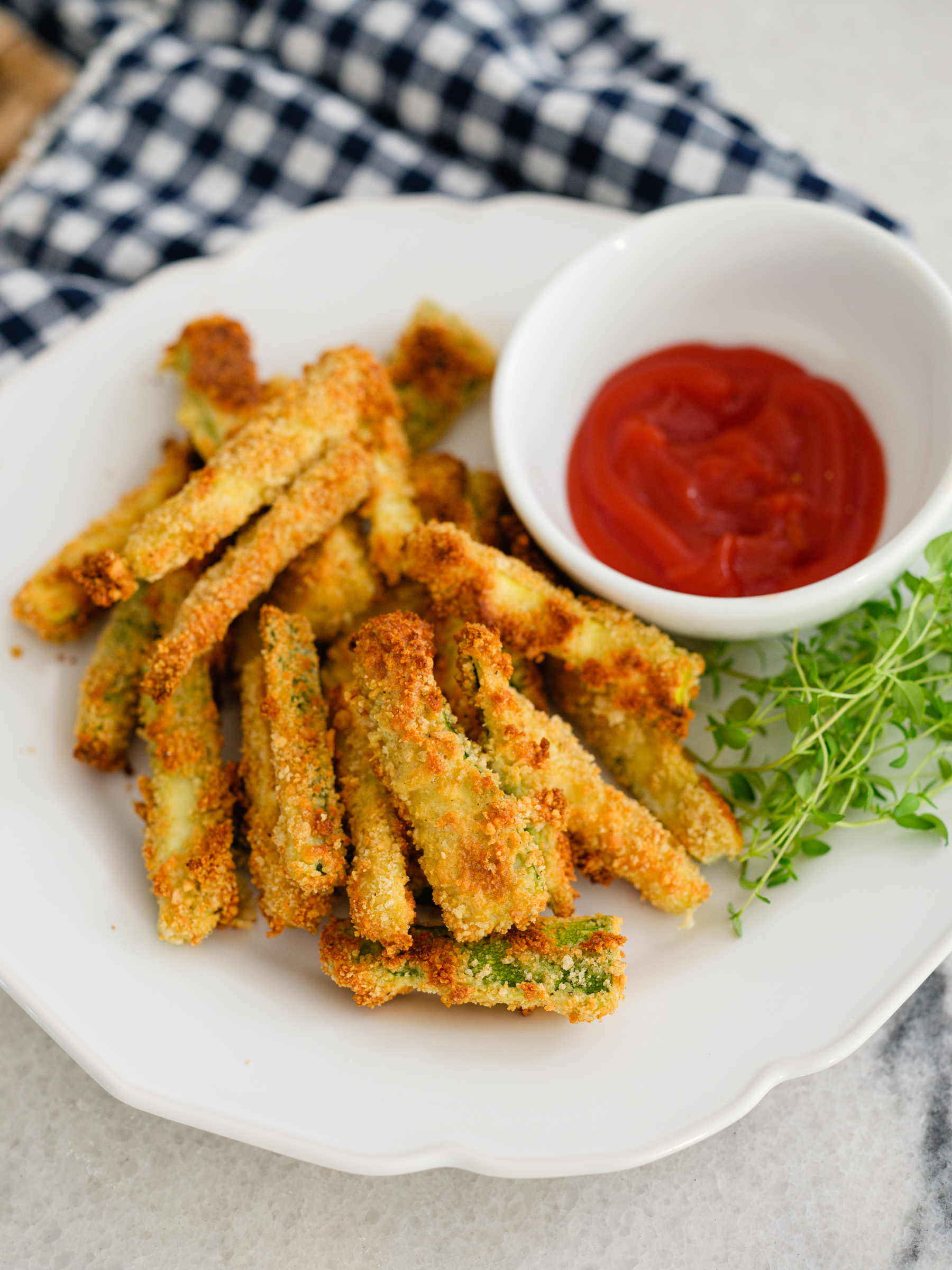 Eva Amurri shares a recipe for Baked Zucchini Fries