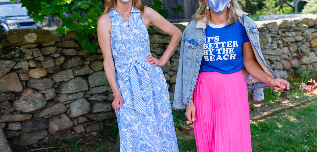 Eva Amurri and Julia Dzafic do an outfit swap