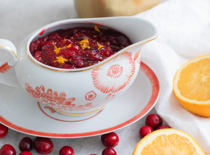 Eva Amurri shares her cranberry sauce recipe