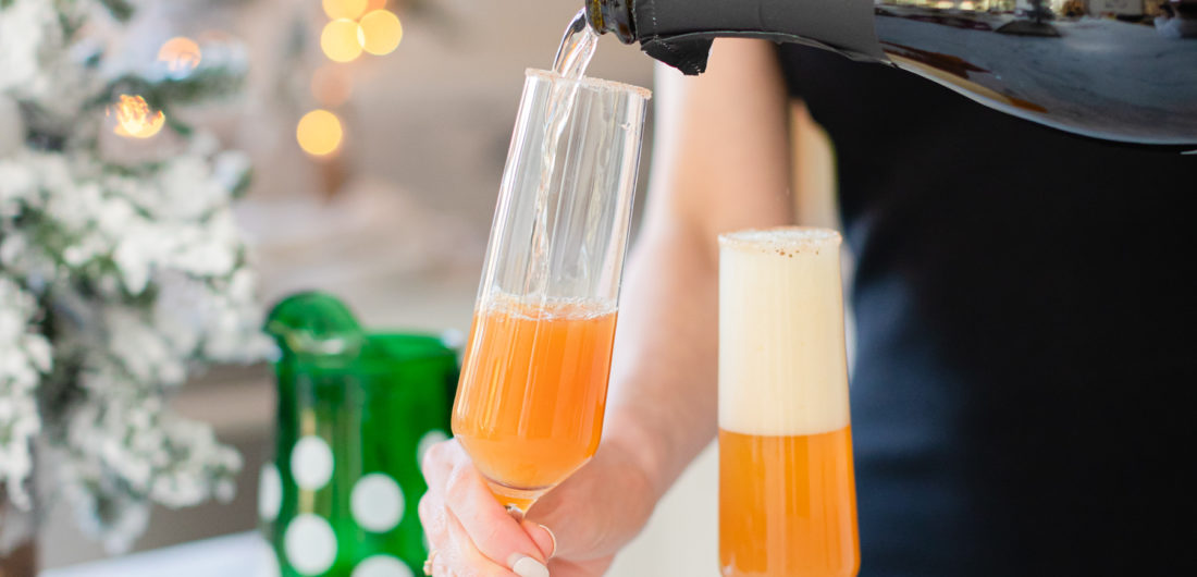 Eva Amurri shares a recipe for Spiced Apple Bellinis