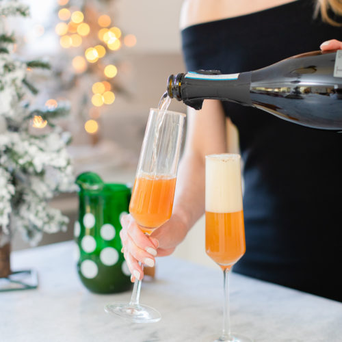 Eva Amurri shares a recipe for Spiced Apple Bellinis