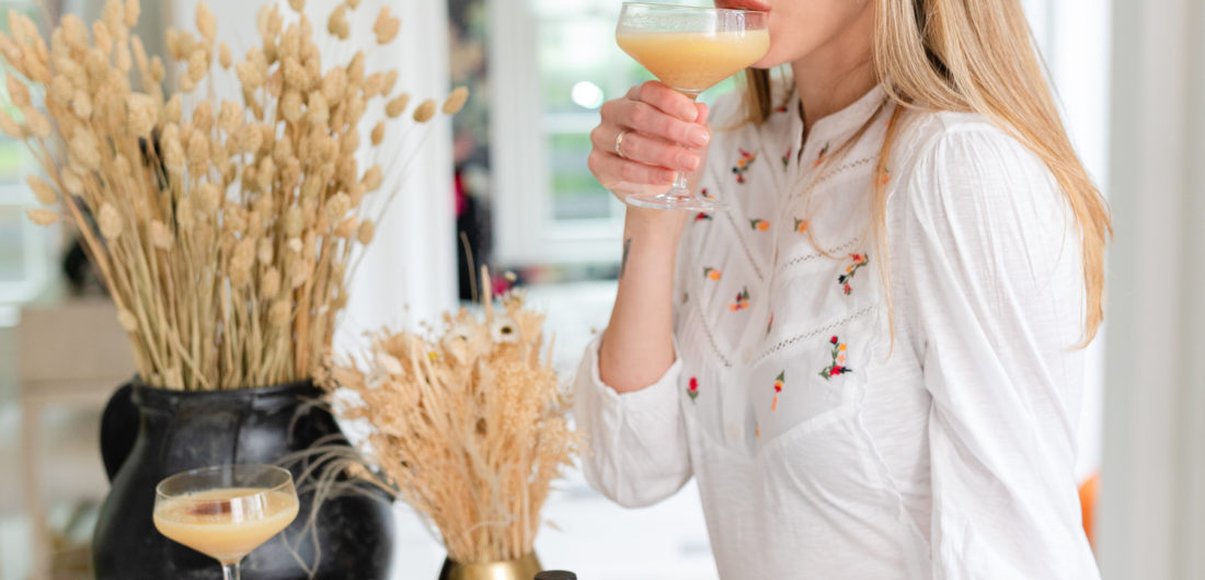 Eva Amurri shares a Maple Whiskey Sour recipe