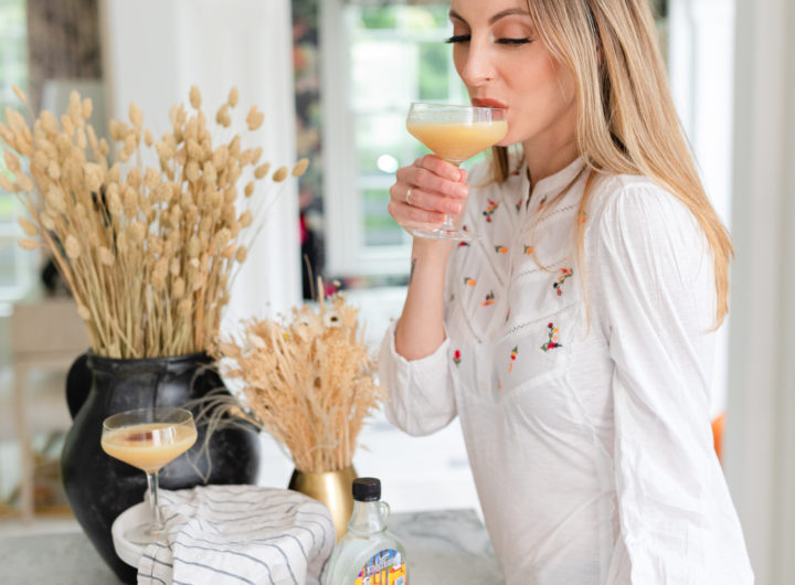Eva Amurri shares a Maple Whiskey Sour recipe