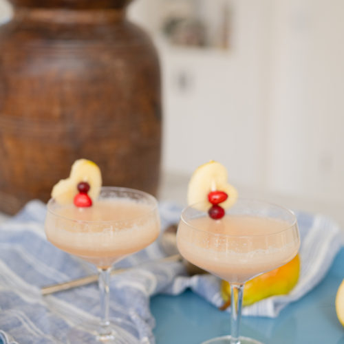 Eva Amurri shares The Pear Sparkler cocktail recipe