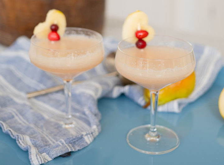 Eva Amurri shares The Pear Sparkler cocktail recipe