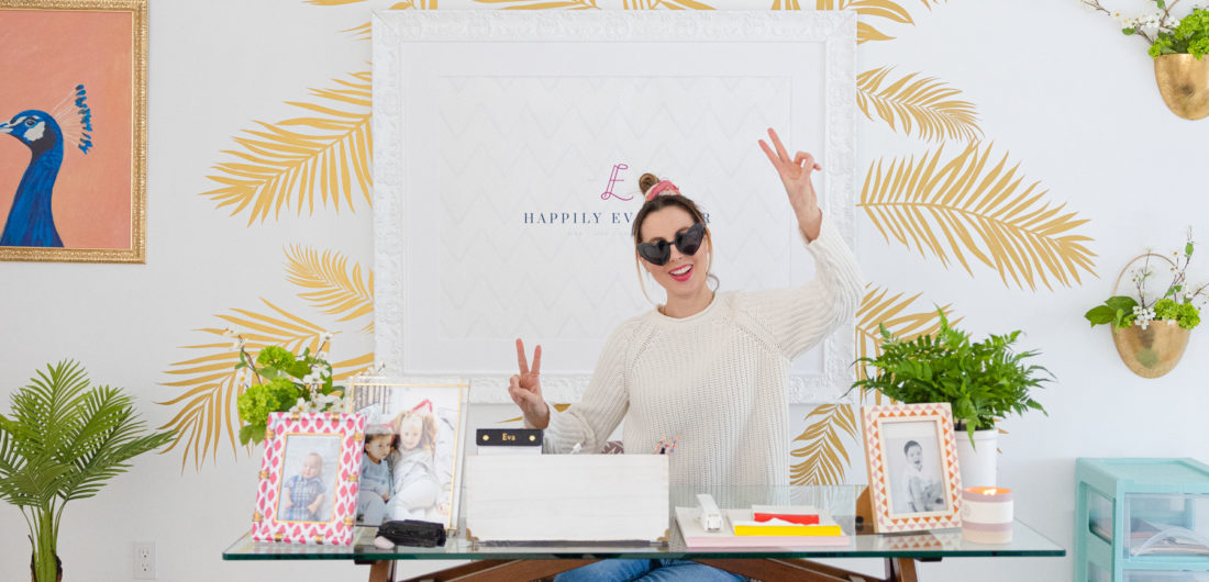 Eva Amurri shares her new home office