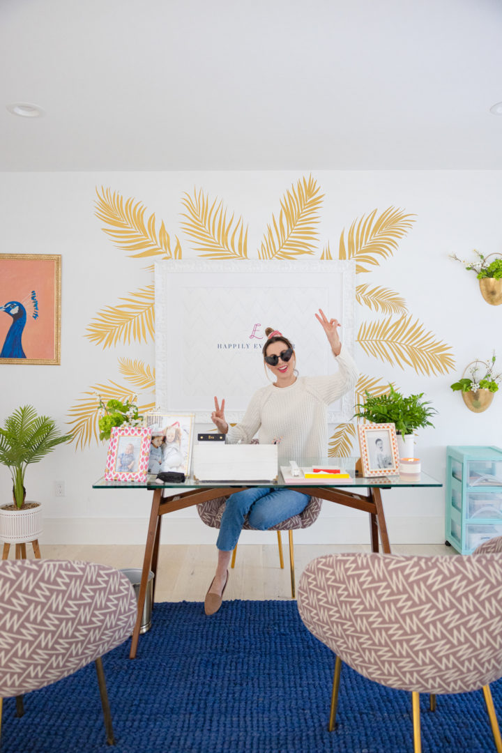 Eva Amurri shares her new home office