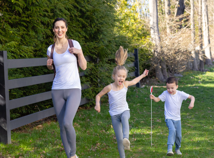 Eva Amurri shares some Spring Fitness Challenges to Keep Kids Active