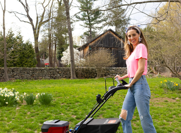 Eva Amurri shares some DIY Landscaping tips
