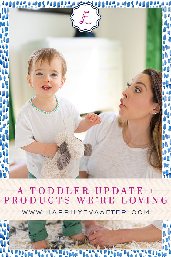 Eva Amurri shares a toddler update and her favorite toddler products