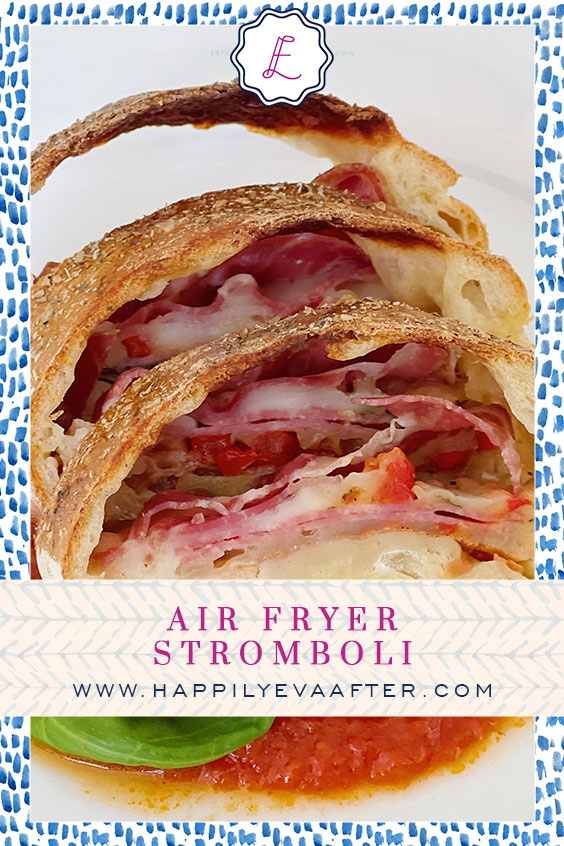 Eva Amurri shares a recipe for Air Fryer Stromboli