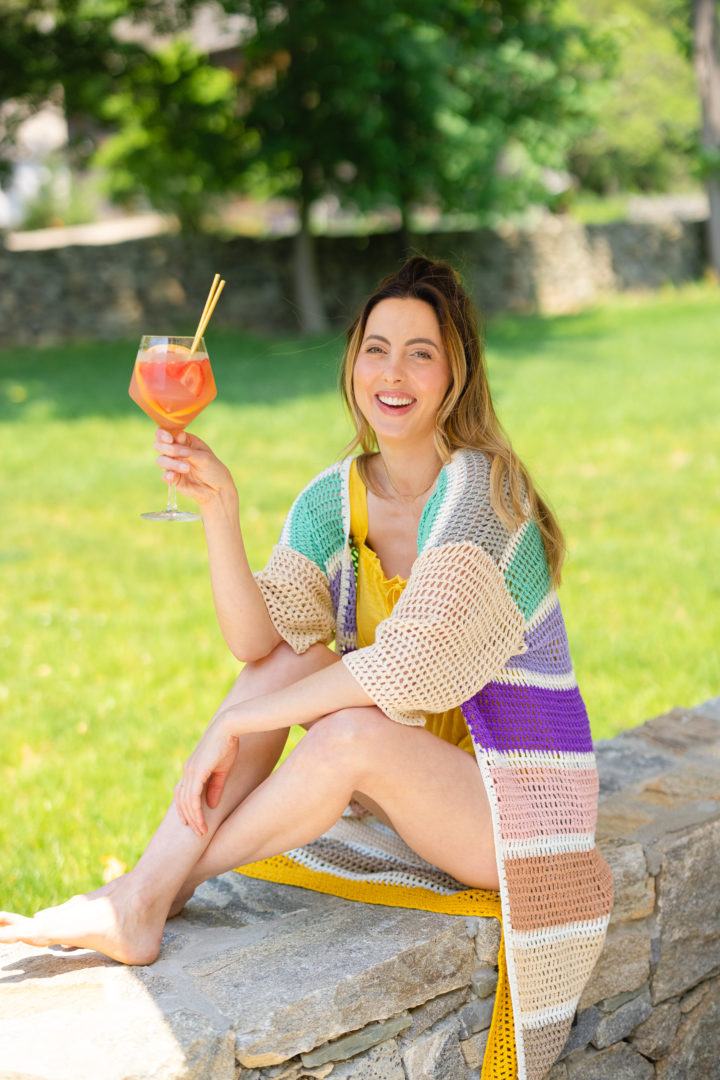 Eva Amurri shares a Rosé Sangria recipe