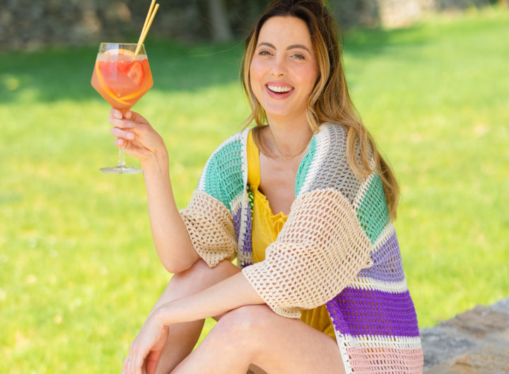 Eva Amurri shares a Pink Sangria recipe