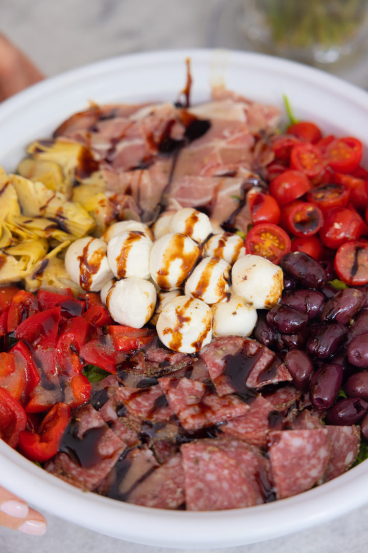 Eva Amurri shares an Antipasto Salad Recipe