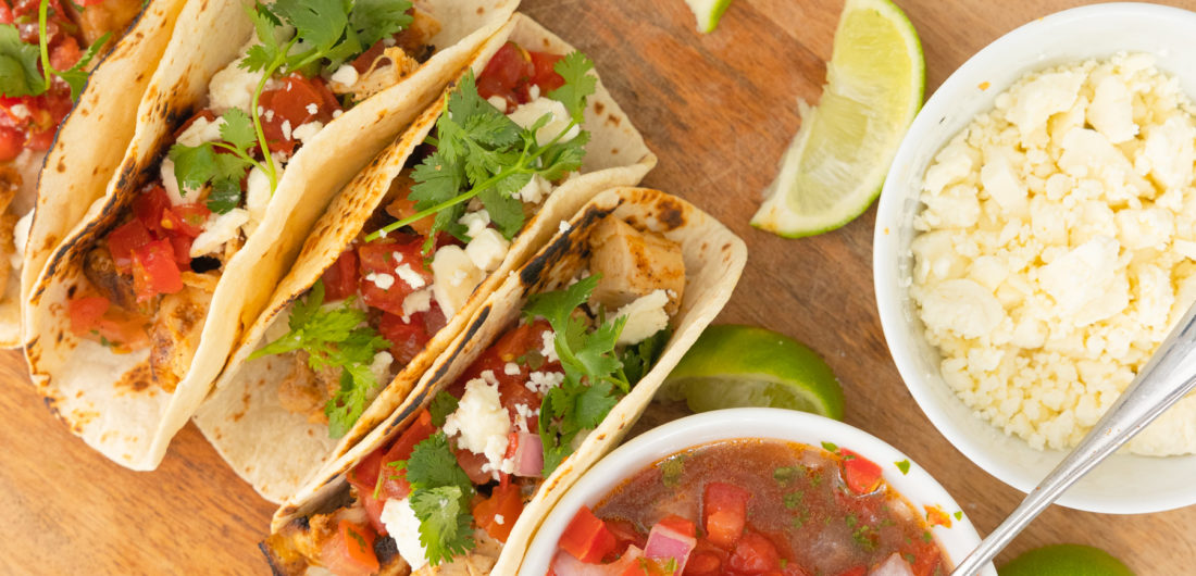 Eva Amurri shares an Easy & Delicious Grilled Chicken Tacos recipe