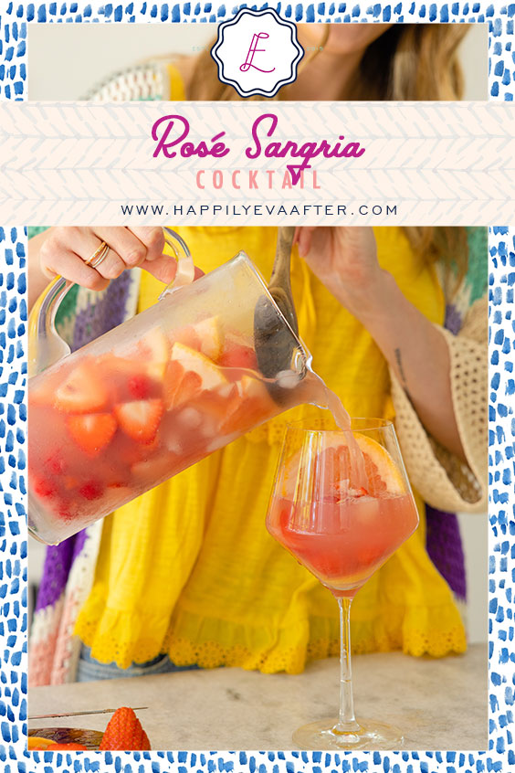 Eva Amurri shares a Rosé Sangria recipe