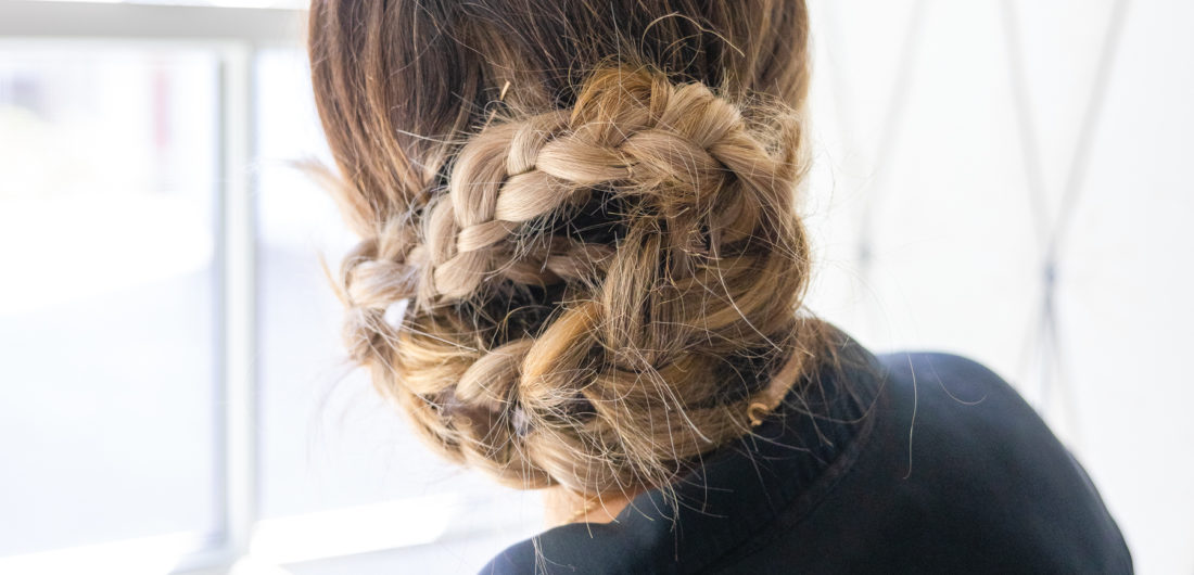 Eva Amurri shares a Double Braided Bun Tutorial