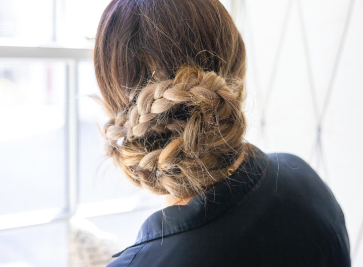 Eva Amurri shares a Double Braided Bun Tutorial