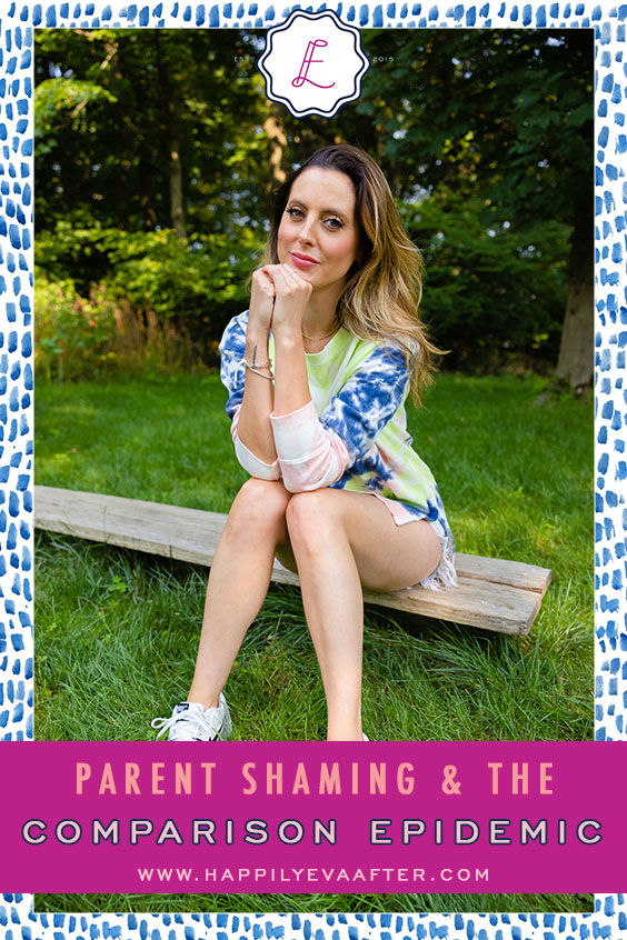 Eva Amurri discusses parent shaming and why nothing good ever comes from comparing your child to others | REZTT | www.happilyevaafter.com
