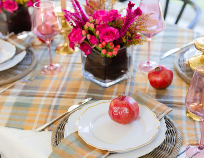 Eva Amurri shares her Thanksgiving Table Top Decor