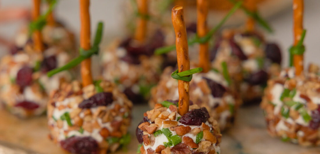 Eva Amurri shares her mini harvest cheese ball appetizer