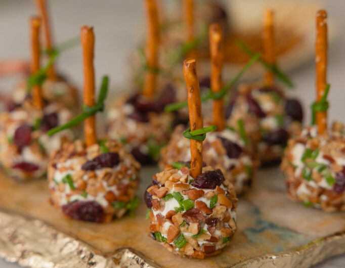 Eva Amurri shares her mini harvest cheese ball appetizer