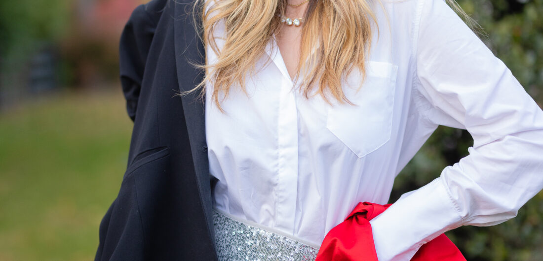 Eva Amurri shares her Holiday Party Attire for 2021