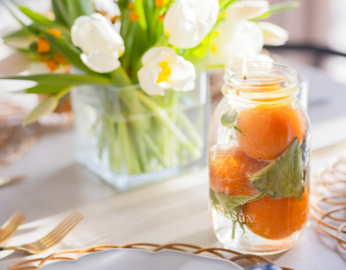 Eva Amurri shares her Mason Jar Oil Lamp