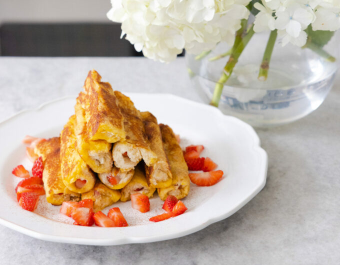 Eva Amurri shares her French Toast Roll-Ups Recipe