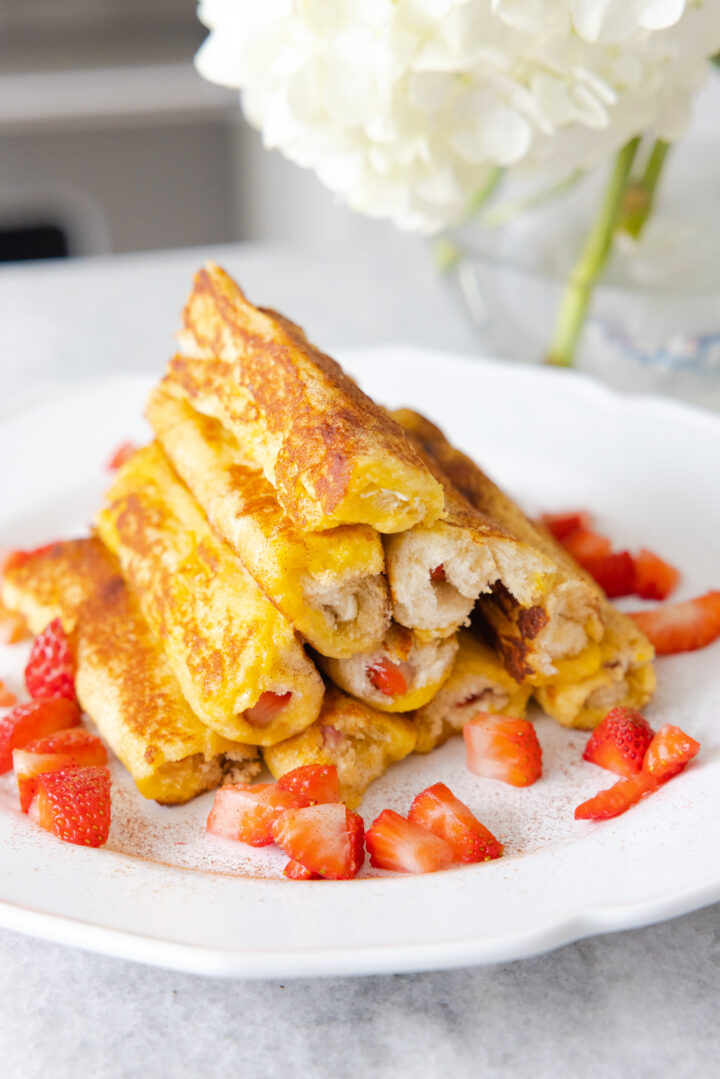 Eva Amurri shares her French Toast Roll-Ups Recipe