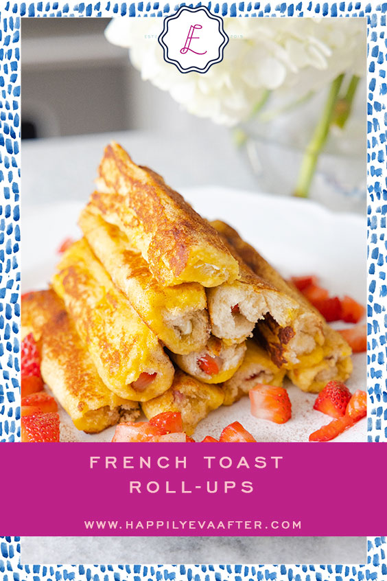 Eva Amurri shares her French Toast Roll-Ups Recipe