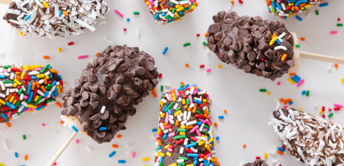Eva Amurri shares her Healthier Frozen Banana Pop Recipe
