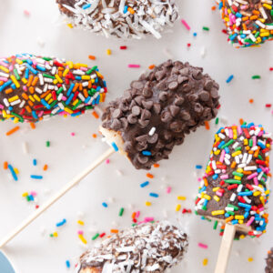 Eva Amurri shares her Healthier Frozen Banana Pop Recipe