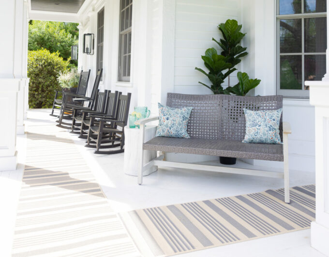 Eva Amurri shares her front porch refresh