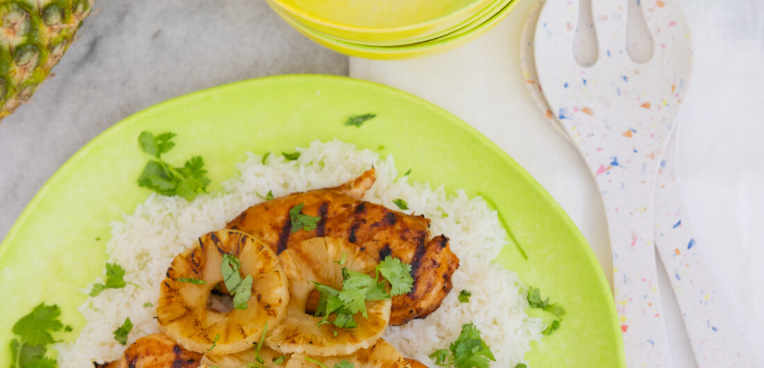 Eva Amurri shares her recipe for Hawaiian Chicken with Coconut Rice