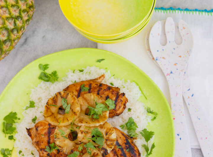 Eva Amurri shares her recipe for Hawaiian Chicken with Coconut Rice