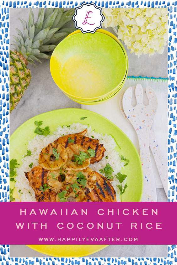 Eva Amurri shares her recipe for Hawaiian Chicken with Coconut Rice