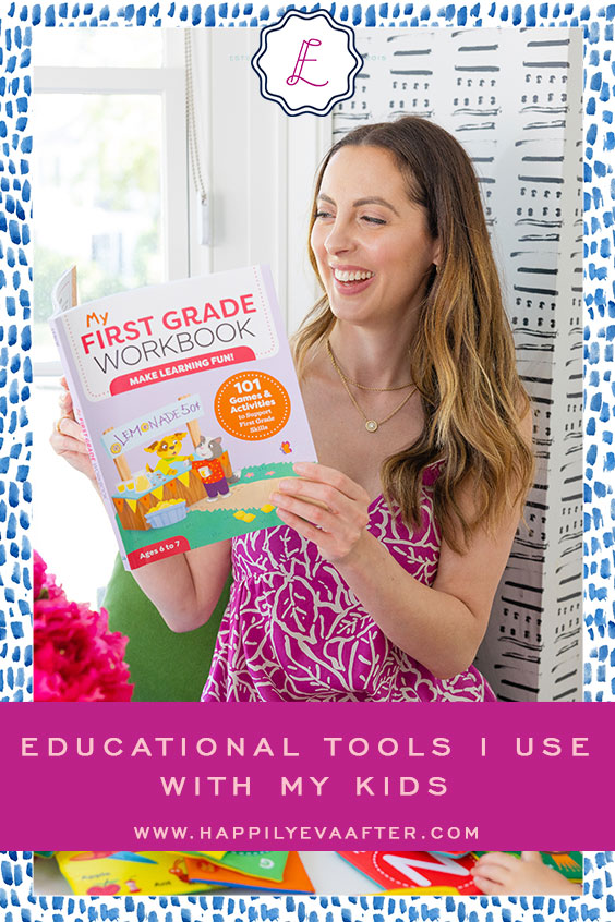 Eva Amurri shares the educational tools she uses with her kids