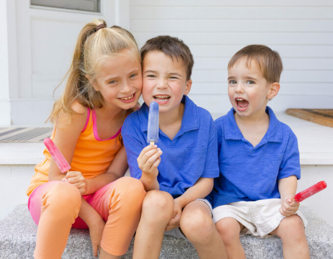 Eva Amurri shares the sibling dynamics of her three kids