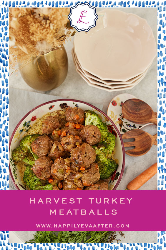 Eva Amurri shares her Harvest Turkey Meatball recipe
