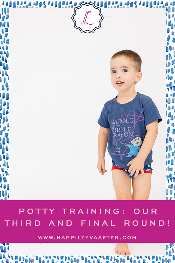 Eva Amurri shares her potty training experience with her youngest, Mateo.