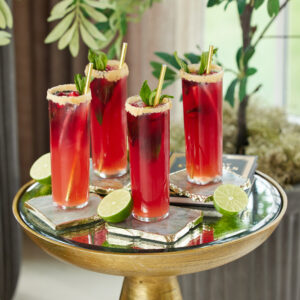Eva Amurri shares her Blood Orange & Cranberry Mojito Recipe