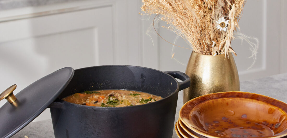 Eva Amurri shares her Autumn Wild Rice Soup