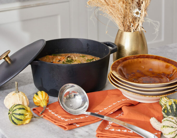 Eva Amurri shares her Autumn Wild Rice Soup