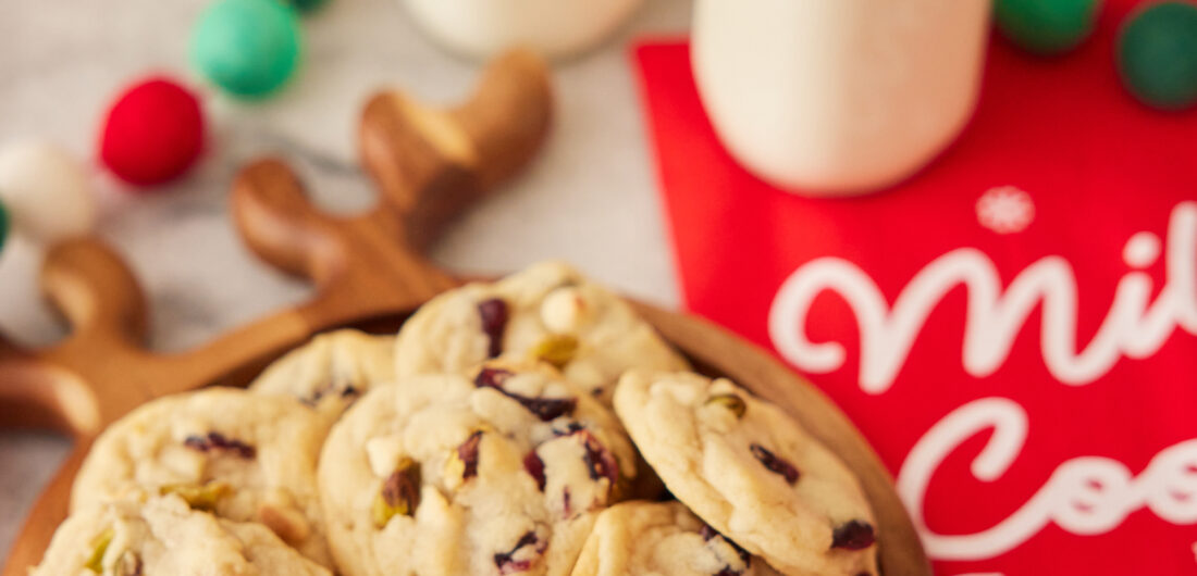 Eva Amurri shares her White Chocolate Cranberry Pistachio Cookies