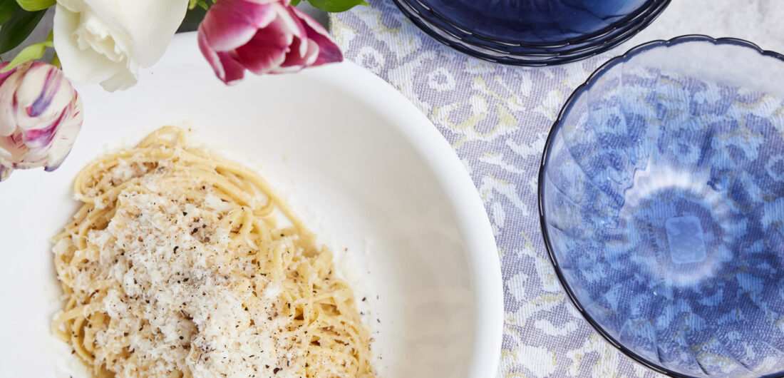 Eva Amurri shares her Cacio e Pepe recipe