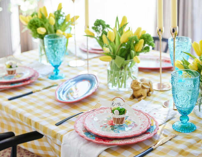 Eva Amurri shares her Easter Tablescape for this year.