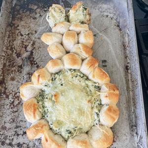 Eva Amurri shares her Bunny Spinach Dip